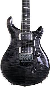 PRS 2014 Custom 24 w/Floyd Rose and Figured Top - Grey Black