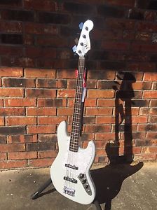 Fender Special Edition Standard White Opal Jazz Bass w/ FREE Levi's gig bag FREE