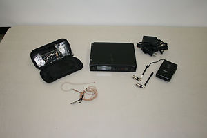 USED Countryman e6i wireless microphone with Shure SLX24B58H