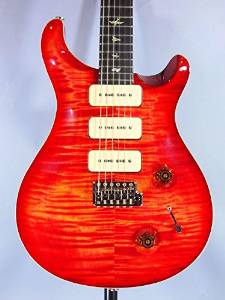 Free Shipping Paul Reed Smith KID Limited Custom 22 Soapbar Blood Orange Guitar