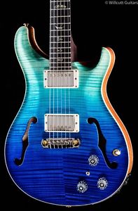 PRS Hollowbody II Artist Package Blue Fade Rosewood Neck (241)