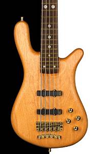 Warwick Custom Shop Streamer Stage II 5 String Bass, Natural Oil