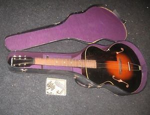 1940s Gibson "Cromwell" G-4 Archtop Acoustic Guitar. KG-31 L-50. Repair Project