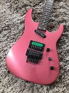 Vintage Charvel/Jackson Ultra Rare 5FX Burgundy Guitar Mist Japan OHSC 5 FX