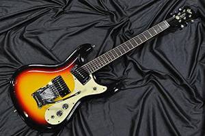 Free Shipping Used Mosrite the Ventures Model 1965/66 Electric Guitar