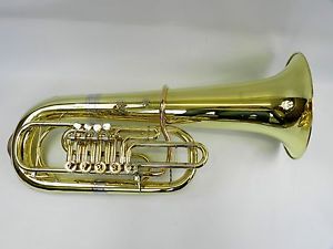 Tuba Amati F  CFB 651 - 5 PX + MINIBALL After Complete renovation for student 26