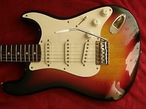 GRECO Spacey Sound Strat style electric VG condition Made in Japan MIJ 1980