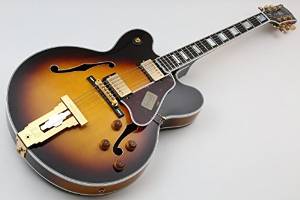 Gibson Custom Shop Crimson L-5 Double Cut 2014 Vintage Sunburst Guitar