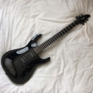 Used! ESP Japan -Edwards- Horizon Guitar E-HR-128NT Black 24f Seymour Duncan