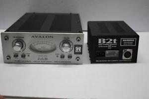 Avalon Design M5 Mono Channel Microphone Preamp with Power Supply
