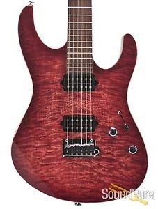 Suhr Modern Ltd. Edition Faded Trans Wine Red Burst - Used