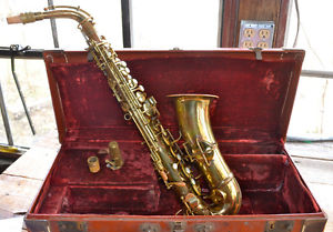 1920's Conn Alto Sax - Rolled tone holes! New Pads and Corks!  $725