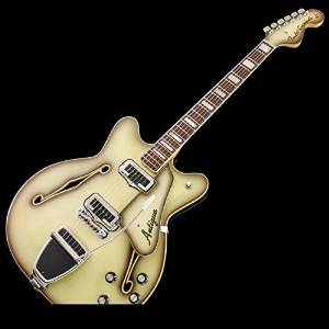 Free Shipping Used Fender USA Coronado Ii '68 Antigua