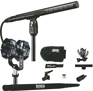 Audio-Technica BP4073 Line + Gradient Condenser Shotgun Mic W/Accessory Bundle