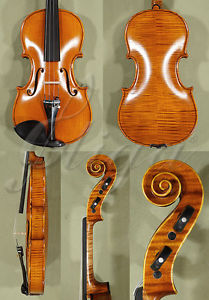 Flamed 7/8 HANDmade Maestro GLIGA VASILE Solid Violin MAPLE