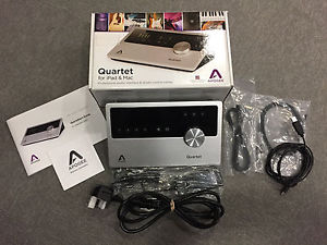 Apogee Quartet Audio Interface for Mac and iPad boxed in excellent condition