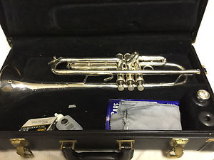 Bach Silver Omega Trumpet **VERY NICE**