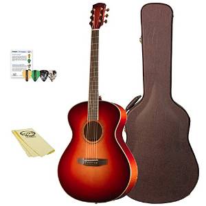 Bedell Guitars Wildfire WF-O-AD/MP-KIT-1 Orchestra Acoustic-Electric Guitar, Fire Burst Kit 1