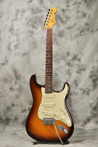 Fender American Deluxe Stratocaster Ash Tobacco Sunburst/Rosewood Made In USA