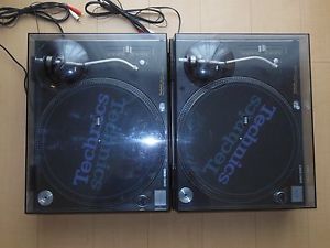Pair Technics Sl1200mk6 Black Tu