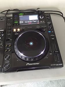 Pioneer CDJ 2000s Pair