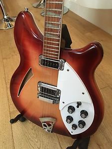 REDUCED!! Rickenbacker 360 Deluxe electric guitar 6 string Fireglow finish 1999
