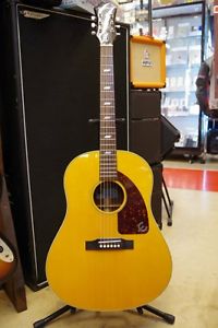 EPIPHONE TEXAN Natural w/hard case Free shipping Guiter Bass From JAPAN #F190