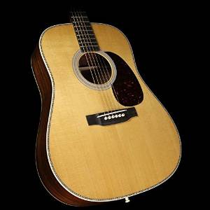 Martin Custom Shop D-28 Honduran Rosewood Acoustic Guitar Natural