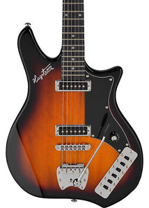 Hagstrom Retroscape Series Impala Electric Guitar  Tobacco Sunburst MP-TSB