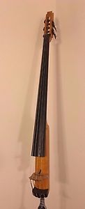 *RARE* Vektor 4-String Electric Upright Bass Bassett, German Made w/ Soft Case