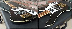Vintage 79 Rickenbacker Model 4001 Electric Bass Guitar 1979  with Case SF-3026