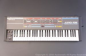 Roland Juno-106 juno106 Perfect Working Nice Condition Serial # 5818**