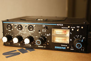 *Shure FP33 3-Channel Stereo Mixer FP-33 FP 33 Mint condition*