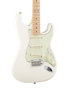 Fender Deluxe Roadhouse Stratocaster, Olympic weiß, Ahorn (NEW)