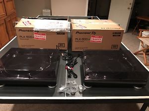 Pioneer PLX 500 Pair Just Opened Like New