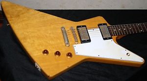 RICHIE SAMBORA GuiTaR~ Gibson Explorer KoRiNa MuRpHy AgEd Case Candy!