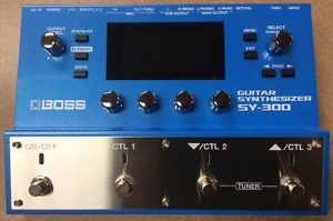 New Boss SY-300 Guitar Synthesizer Multi-Effects Pedal