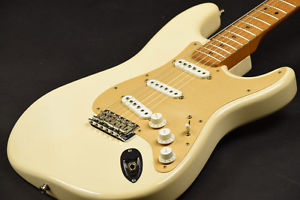 Fender Jimmie Vaughan Tex -Mex Stratocaster Vintage White 1996 Made in Mexico
