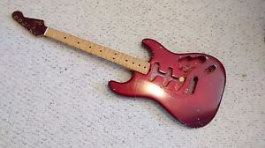 Fender The Strat 1980 project with many parts luthier repair u-fix as is