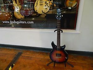 RARE JJ HUCKE RETROLUX ELECTRIC - FIGURED TOBACCO BURST - EXCELLENT CONDITION