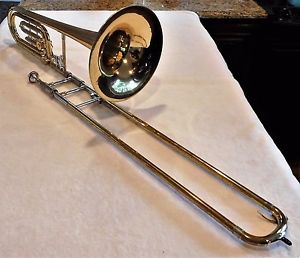 1970 Olds S23 Dual Valve Bass Trombone- 10 inch Bell - Tuning in Slide-