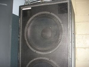 Dynacoustics S-218 Dual 18