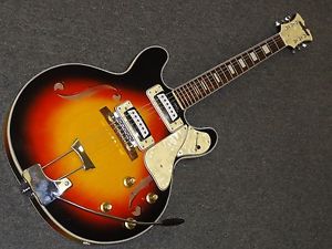 VINTAGE 1967/1971 LYLE SEMI HOLLOWBODY ELECTRIC GUITAR JAPAN VOX GRECO STYLE 335