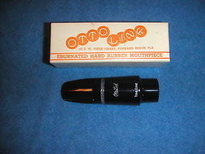 OTTO LINK EARLY BABBITT TENOR SAXOPHONE MOUTHPIECE - BRIAN POWELL REFACE TO .100