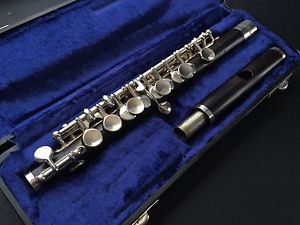 Woodwind WWP5 Solid Grenadilla Wood Piccolo - Conical bore, Silver Plated Keys
