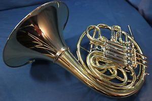 1952 Elkhart Conn 6DS (6D w/screw bell) Double French Horn w/Case and Mouthpiece