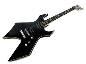 B.C.Rich RWGO Electric Guitar Warlock REVENGE / Onyx [EX] w/ Original Soft Case
