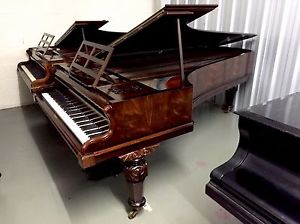 Broadwood Antique Full Concert Grand Piano With A Polished Rosewood Case C.1864