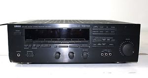 VARIOUS BRAND Black And Silver Stereo Receiver And Turntable Amplifier