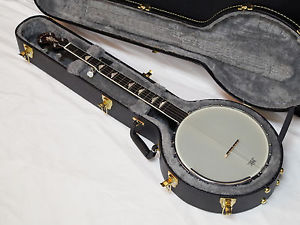 GOLD TONE WL-250 5-string open back BANJO new w/ HARD CASE White Ladye